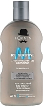 Feuchtigkeitsspendendes After Shave Gel - For Men Ice Sensitive — Bild N1