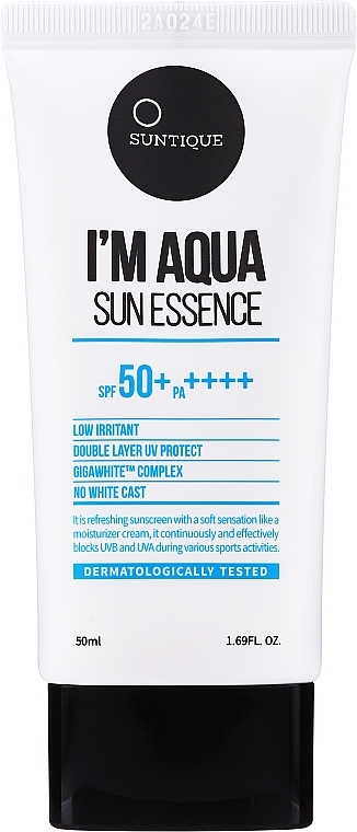 Sonnenschutzcreme für das Gesicht SPF 50+ - Suntique I'm Aqua Sun Essence SPF 50+/PA++++ — Bild N1