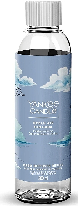 Nachfüller für Raumerfrischer Ocean Air - Yankee Candle Signature Reed Diffuser — Bild N1