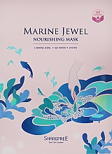 Düfte, Parfümerie und Kosmetik Pflegende Tuchmaske für das Gesicht mit Meerwasser und Austern - Shangpree Marine Jewel Nourishing Mask