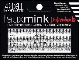 Düfte, Parfümerie und Kosmetik Falsche Wimpern - Ardell Faux Mink Individuals Combo Pack