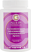 Düfte, Parfümerie und Kosmetik Alginate verjüngende Gesichtsmaske mit Arganöl - ALG & SPA Professional Line Collection Masks Oriental Energizing Peel off Mask