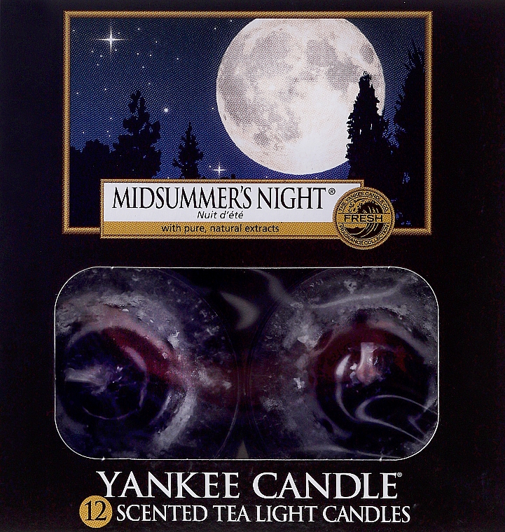 Teelichter Midsummer's Night - Yankee Candle Scented Tea Light Candles Midsummer's Night — Bild N2