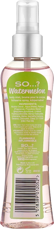 Körperspray - So…? Watermelon Body Mist — Bild N1