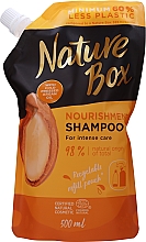 Düfte, Parfümerie und Kosmetik Natürliches pflegendes Shampoo mit Arganöl (Doypack) - Nature Box Argan Oil Shampoo