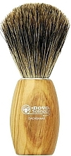 Düfte, Parfümerie und Kosmetik Rasierpinsel Olivenbaum - Dovo Shaving Brush Olive Wood