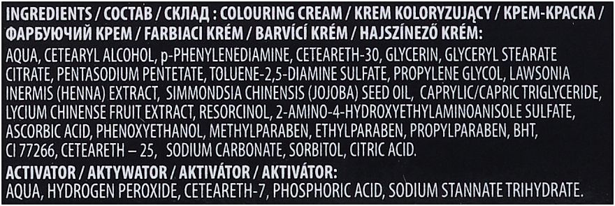 Farbcreme für Augenbrauen mit Henna - Venita Professional Henna Color Cream Eyebrow Tint Cream — Bild N8