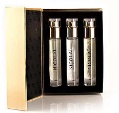 Düfte, Parfümerie und Kosmetik Nicolai Parfumeur Createur Collection Oud - Duftset (Eau de Parfum 3x15ml)