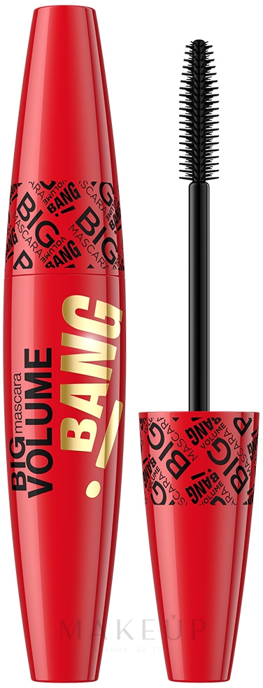 Wimperntusche für mehr Volumen - Eveline Cosmetics Big Volume Bang! — Bild Black