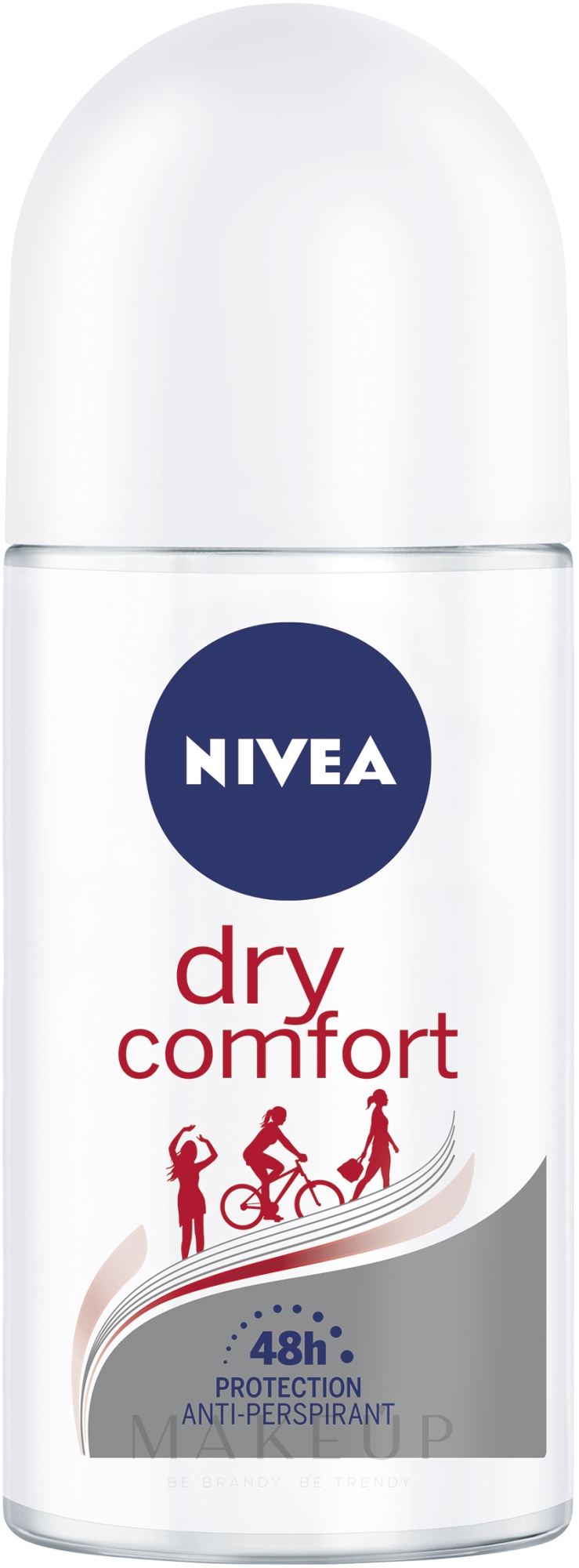 Deo Roll-on Antitranspirant - NIVEA Deodorant Dry Comfort Plus 48H Roll-On — Bild 50 ml
