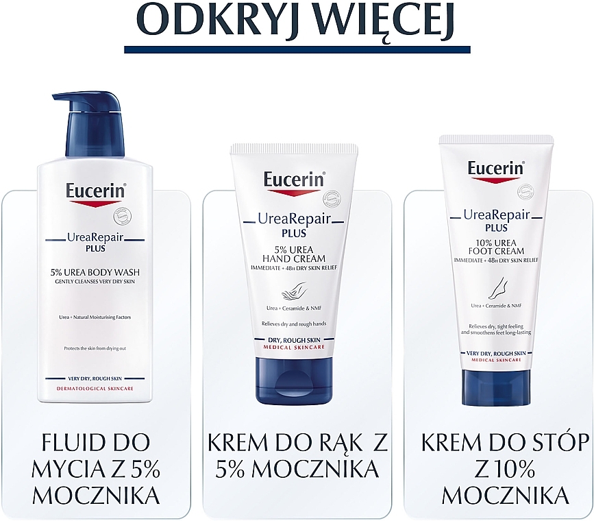 Feuchtigkeitsspendende Körperlotion für trockene Haut mit 5% Urea - Eucerin UreaRepair PLUS Lotion 5% Urea — Bild N6