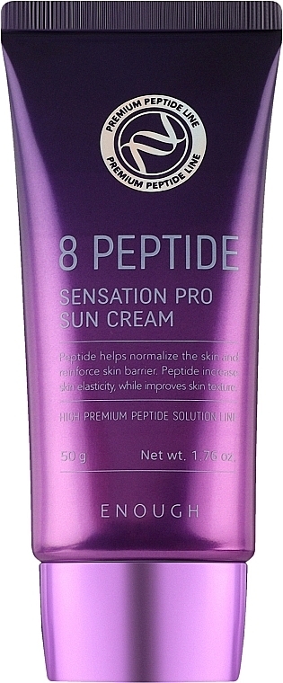 Sonnencreme für das Gesicht - Enough 8 Peptide Sensation Pro Sun Cream — Bild N1