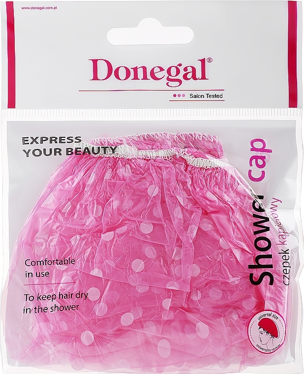 Duschhaube 9298 rosa - Donegal — Bild N1