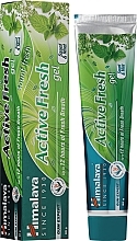 Erfrischende Gel-Zahnpasta - Himalaya Herbals Active Fresh Gel — Bild N2