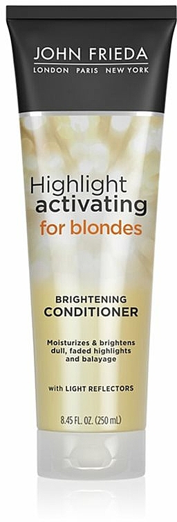Feuchtigkeitsspendende Haarspülung für blonde Haare - John Frieda Sheer Blonde Highlight Activating Moisturising Conditioner — Bild N1
