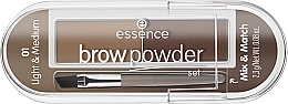 Düfte, Parfümerie und Kosmetik Augenbrauen-Set - Essence Eyebrow Stylist Set