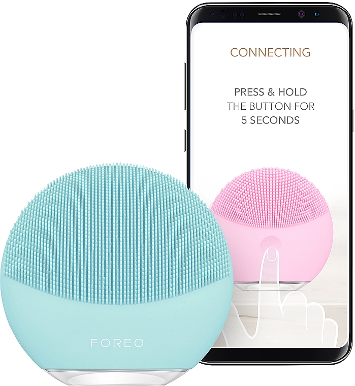 Reinigende Smart-Massagebürste für das Gesicht Luna Mini 3 Mint - Foreo Luna Mini 3 Facial Cleansing Brush Mint — Bild N4
