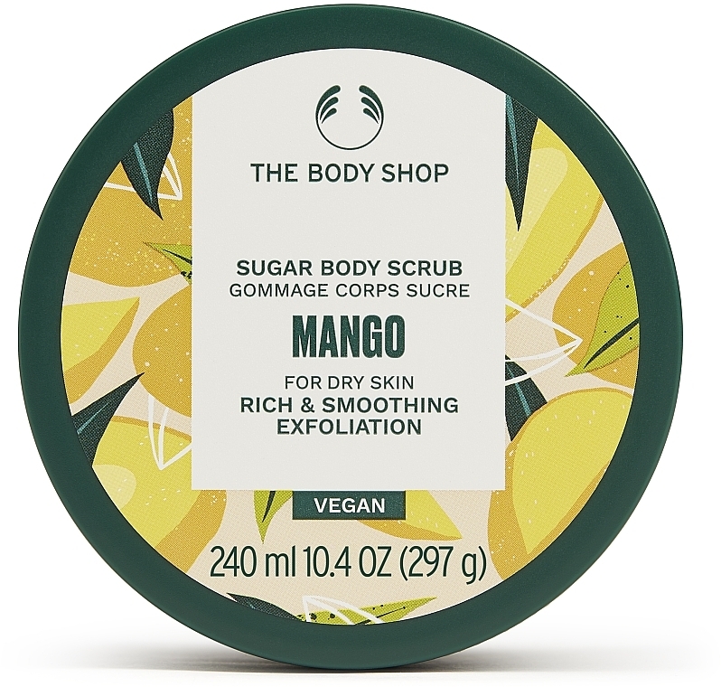 Körperpeeling mit Mango - The Body Shop Mango Sugar Body Scrub Vegan — Bild N3