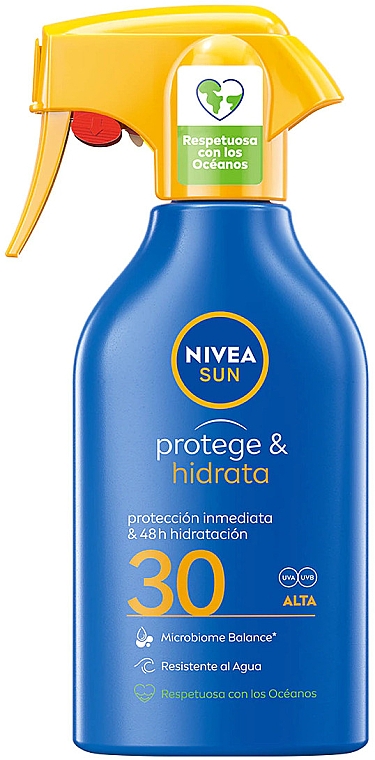 Sonnenschutzspray für den Körper - Nivea Sun Protect & Hydrate SPF30 Spray — Bild N1