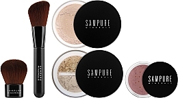 Düfte, Parfümerie und Kosmetik Make-up Set 5 St. - Sampure Minerals Picture Perfect Makeup Set Fair Medium