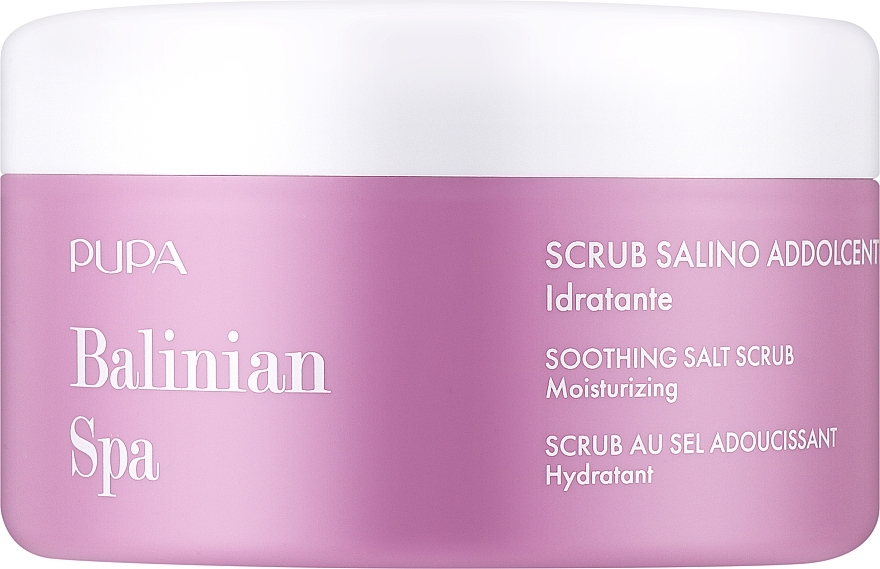 Beruhigendes Salz-Körperpeeling - Pupa Balinian Spa Soothing Salt Scrub Moisturizing — Bild N1