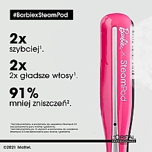 Dampf-Haarglätter - L’Oreal Professionnel SteamPod 3.0 Barbie Limited Edition  — Bild N3