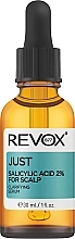 Düfte, Parfümerie und Kosmetik Kopfhautserum mit Salicylsäure - Revox Just Salicylic Acid 2% For Scalp