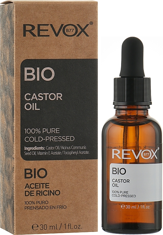 Bio-Rizinusöl - Revox Bio Castor Oil 100% Pure — Bild N2