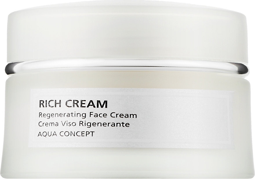 Reichhaltige Gesichtscreme - Beauty Spa Aqua Concept Rich Cream Normalizing And Regenerating  — Bild N1