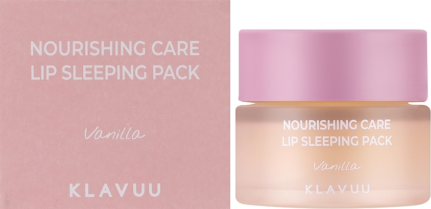 Nachtmaske für Lippen mit Vanilleduft - Klavuu Nourishing Care Lip Sleeping Pack Vanilla — Bild N2