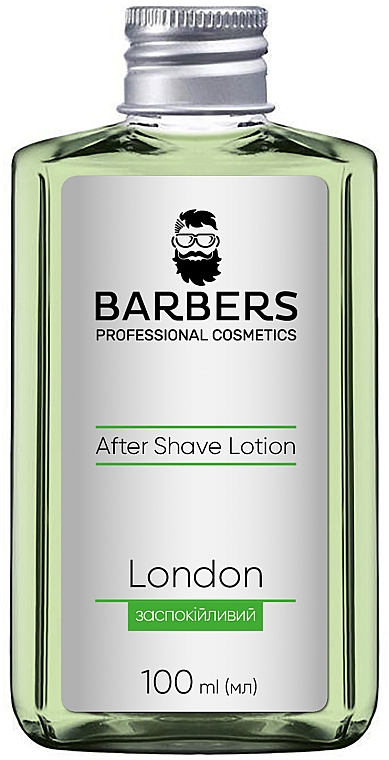 Beruhigende After-Shave-Lotion - Barbers London Aftershave Lotion — Bild N1