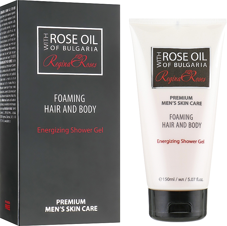 Energiespendendes Duschgel für Männer - BioFresh Regina Roses Foaming Hair And Body Energi — Bild N2