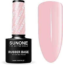 Düfte, Parfümerie und Kosmetik Hybridbasis für die Nägel - Sunone Rubber Base UV/LED Gel Polish