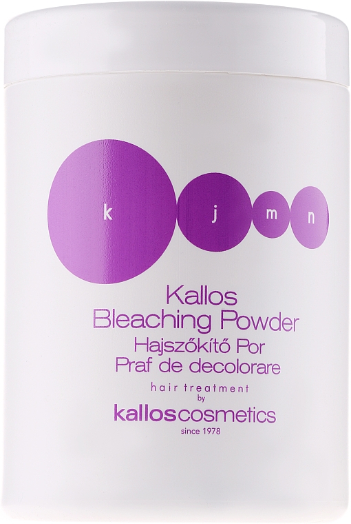 Aufhellendes staubfreies Blondierpulver - Kallos Cosmetics Bleaching Powder — Foto N2