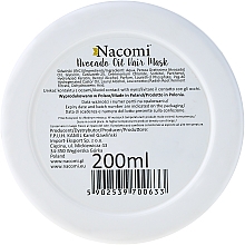 Haarmaske mit Keratin und Avocadoöl - Nacomi Natural With Keratin & Avocado Oil Hair Mask — Bild N3