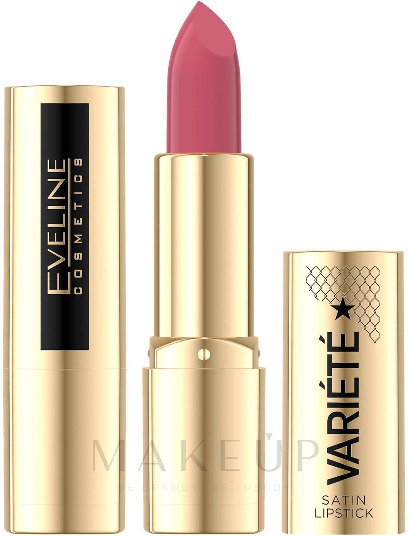 Lippenstift - Eveline Cosmetics Variete Satin Lipstick — Bild 01 - Rendez Vous