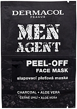 Peeling-Gesichtsmaske - Dermacol Men Agent Peel-Off Face Mask — Bild N1