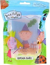 Kinder-Badeschwamm Ben & Holly blau-rot - Suavipiel Ben & Holly Bath Sponge — Bild N1