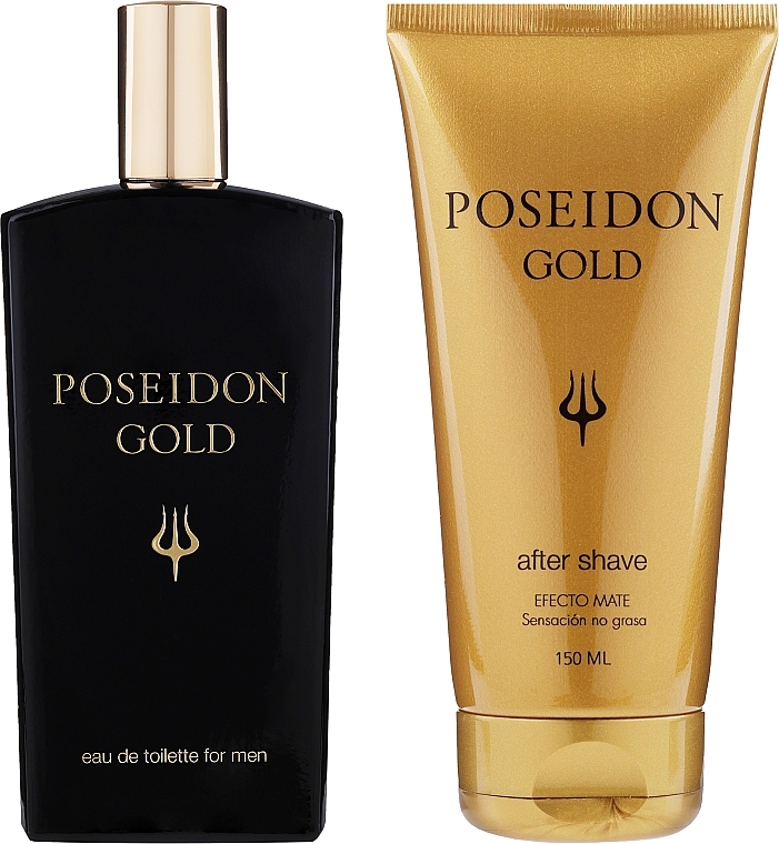 Instituto Espanol Poseidon Gold - Duftset ( Eau de Toilette 150ml + After Shave 150ml) — Bild N2