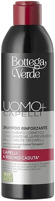 Stärkendes Shampoo mit Phytokomplex - Bottega Verde Uomo+ Capelli Streghtening Shampoo — Bild N1