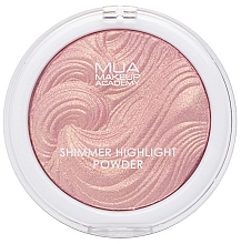 Highlighter-Puder für das Gesicht - MUA Shimmer Hightlight Powder — Bild N1