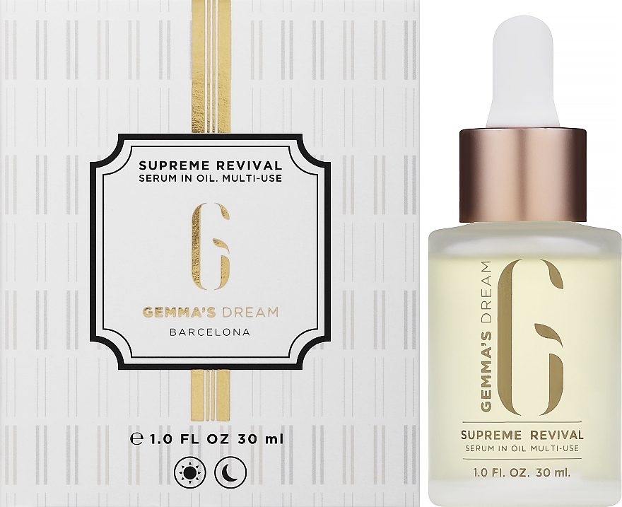 Revitalisierendes Multifunktionsserum - Gemma's Dream Supreme Revival Serum In Oil. Multi-Use  — Bild N2