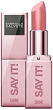 Lippenstift - Gabriella Salvete Say It! Shine Lipstick  — Bild N1