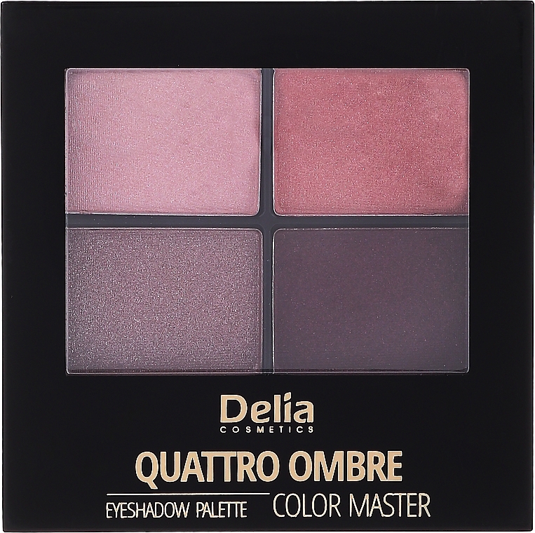 	Lidschattenpalette - Delia Quattro Ombre Color Master