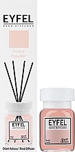 Düfte, Parfümerie und Kosmetik Aroma-Diffusor mit Duftstäbchen Puder - Eyfel Perfume Reed Diffuser Powder