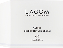 Düfte, Parfümerie und Kosmetik Tief feuchtigkeitsspendende Gesichtscreme mit pflanzlichen Stammzellen - Lagom Cellus Deep Moisture Cream