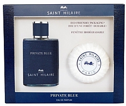 Düfte, Parfümerie und Kosmetik Saint Hilaire Private Blue - Duftset (Eau de Parfum 100ml + Seife 100g)