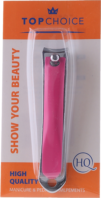 Nagelknipser 77630 L rosa - Top Choice Colours Nail Clippers
