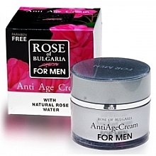 Düfte, Parfümerie und Kosmetik Anti-Aging Gesichtscreme für Männer mit Rosenwasser - BioFresh Rose of Bulgaria