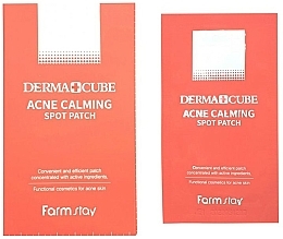 Beruhigende Anti-Akne Gesichtspatches für lokale Anwendung - FarmStay Derma Cube Acne Calming Spot Patch — Bild N1